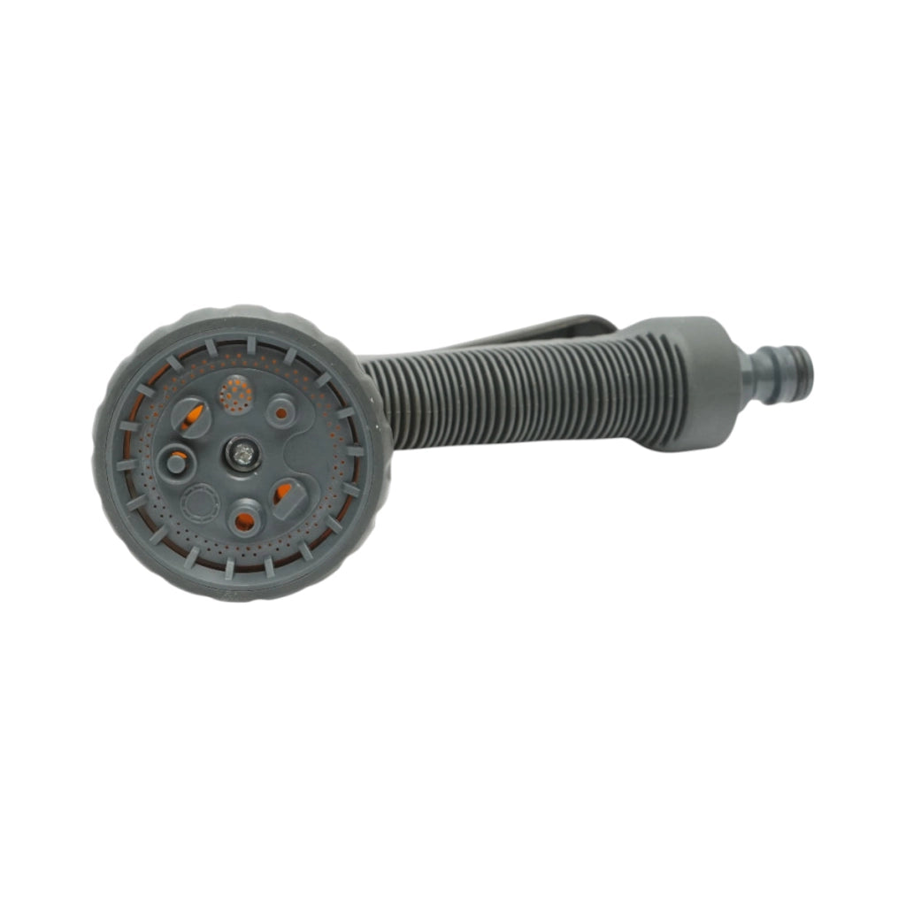 Set di pistole a spruzzo regolabili a 8 vie con 2 connettori da 1/2 e adattatore da 1/2-3/4 per tubo da giardino Crownman
