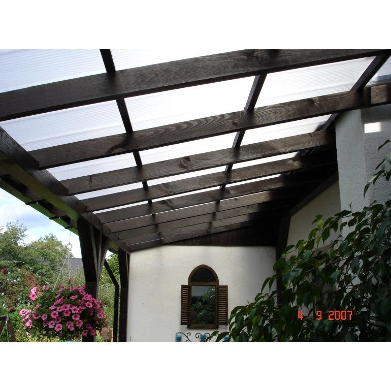 Lastra di policarbonato alveolare 10 mm "SuperDur" 300 x 100 cm Trasparente