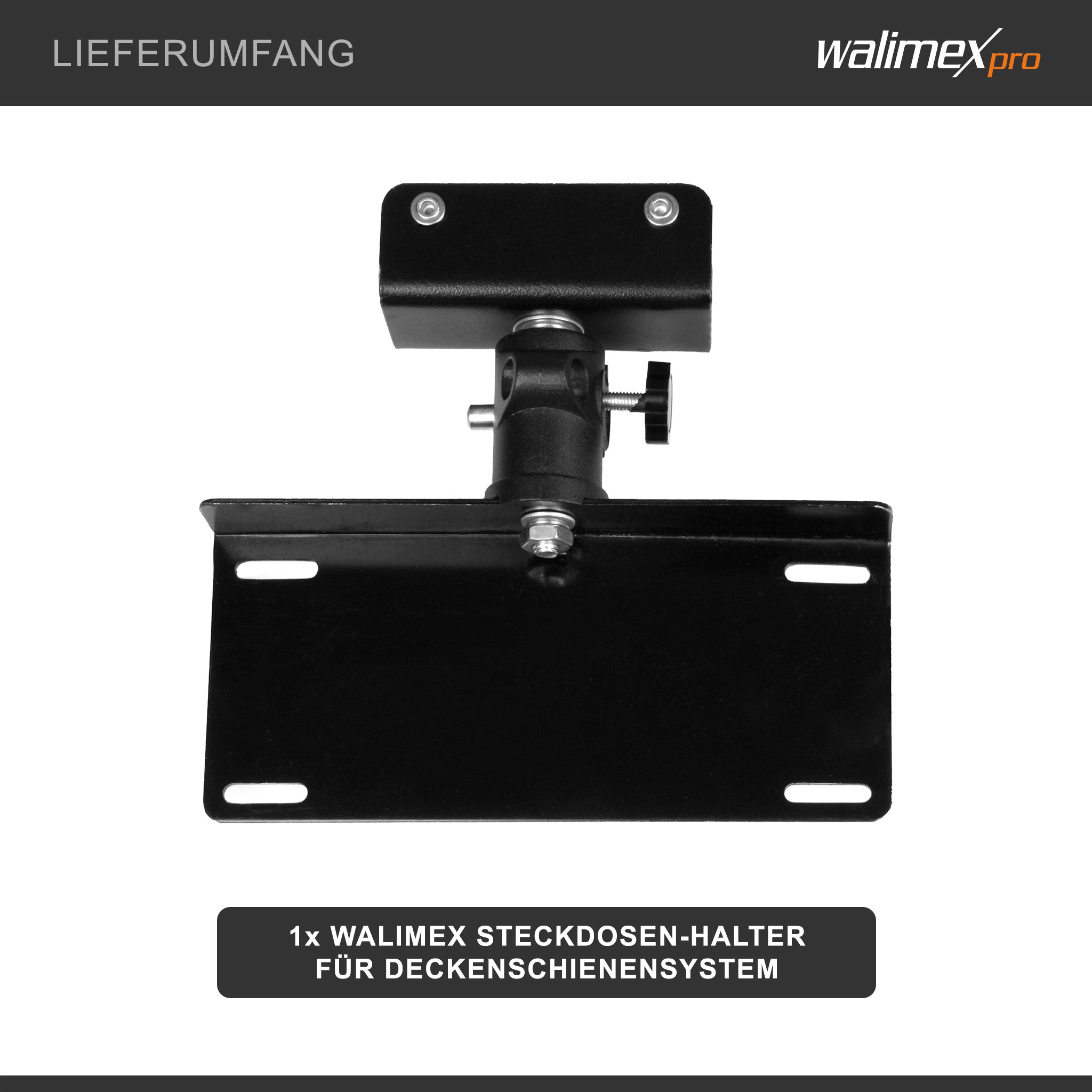 Walimex Supporto per binari a soffitto