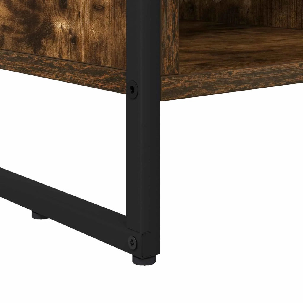 Mobile TV Quercia Fumosa 100 x 36 x 49,5 cm Legno multistrato 886506