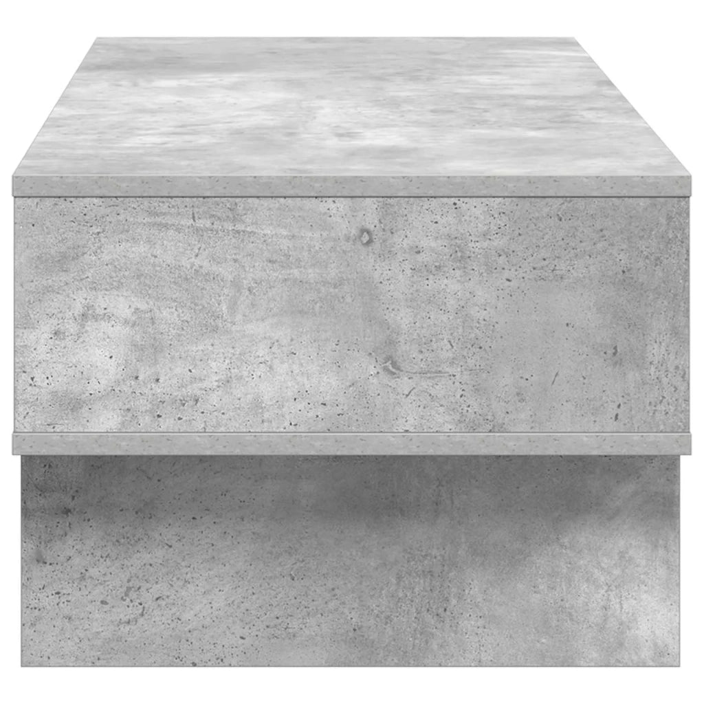 Tavolino da salotto Grigio cemento 100 x 46 x 35 cm 8000239