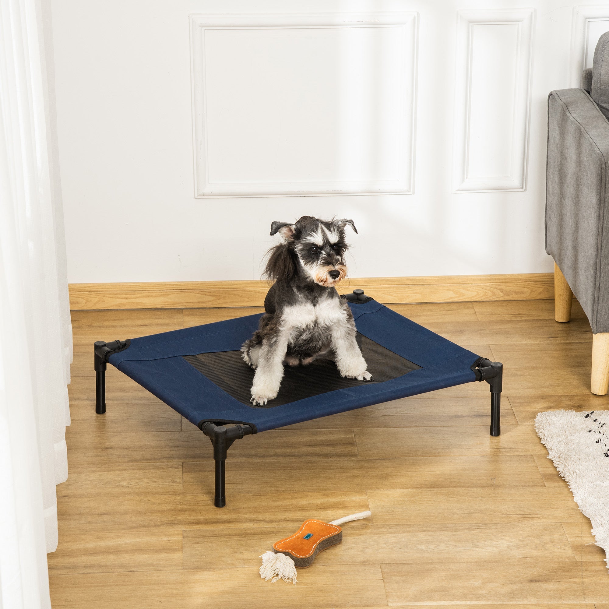 Brandina Pieghevole per Cani 76x61x18 cm  ComfyPet Blu