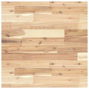 Piano Tavolo | Superficie Tavolo | Piano Scrivania Quadrato 60x60x2 cm in Legno Massello di Acacia