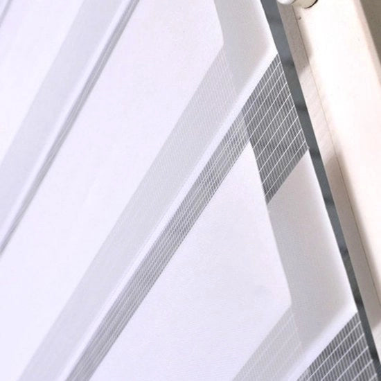 Raccordo di tenda a rullo - stile moderno e compatto - oscurante e isolante - comando a catena - design funzionale - bianco - 100x150 cm