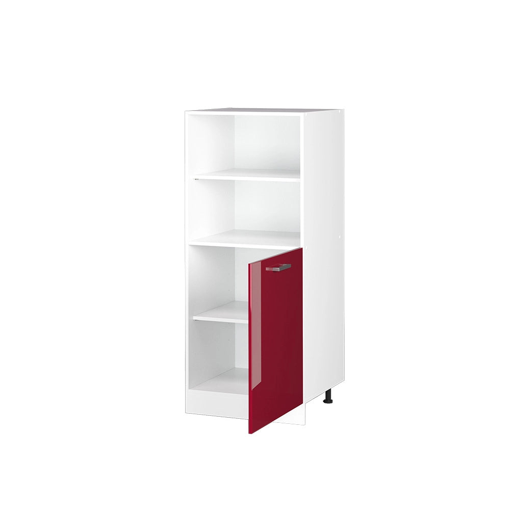 Vicco Mobile per forno da incasso Rosso lucido 60 cm
