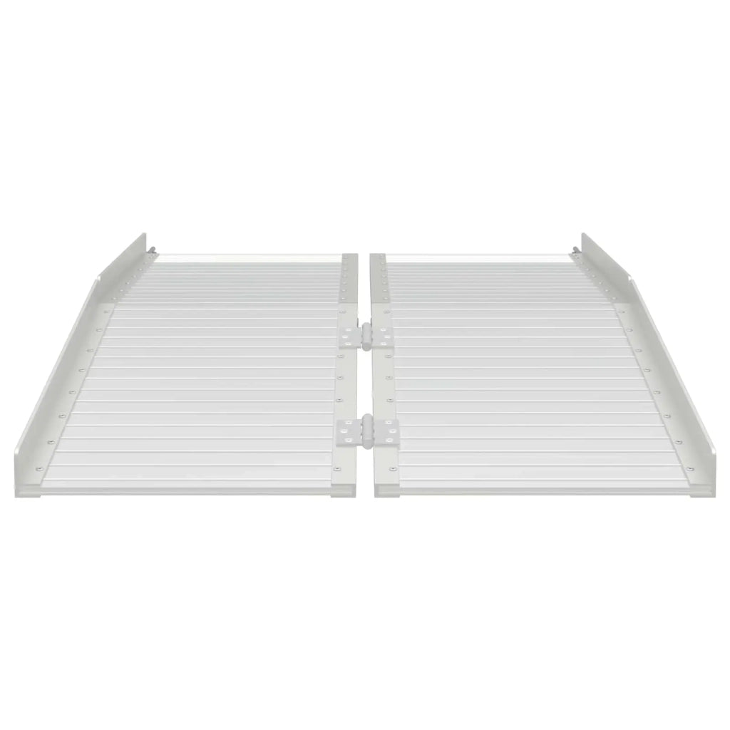 Rampa per sedia a rotelle 270 kg Argento 270 kg Alluminio 42021096