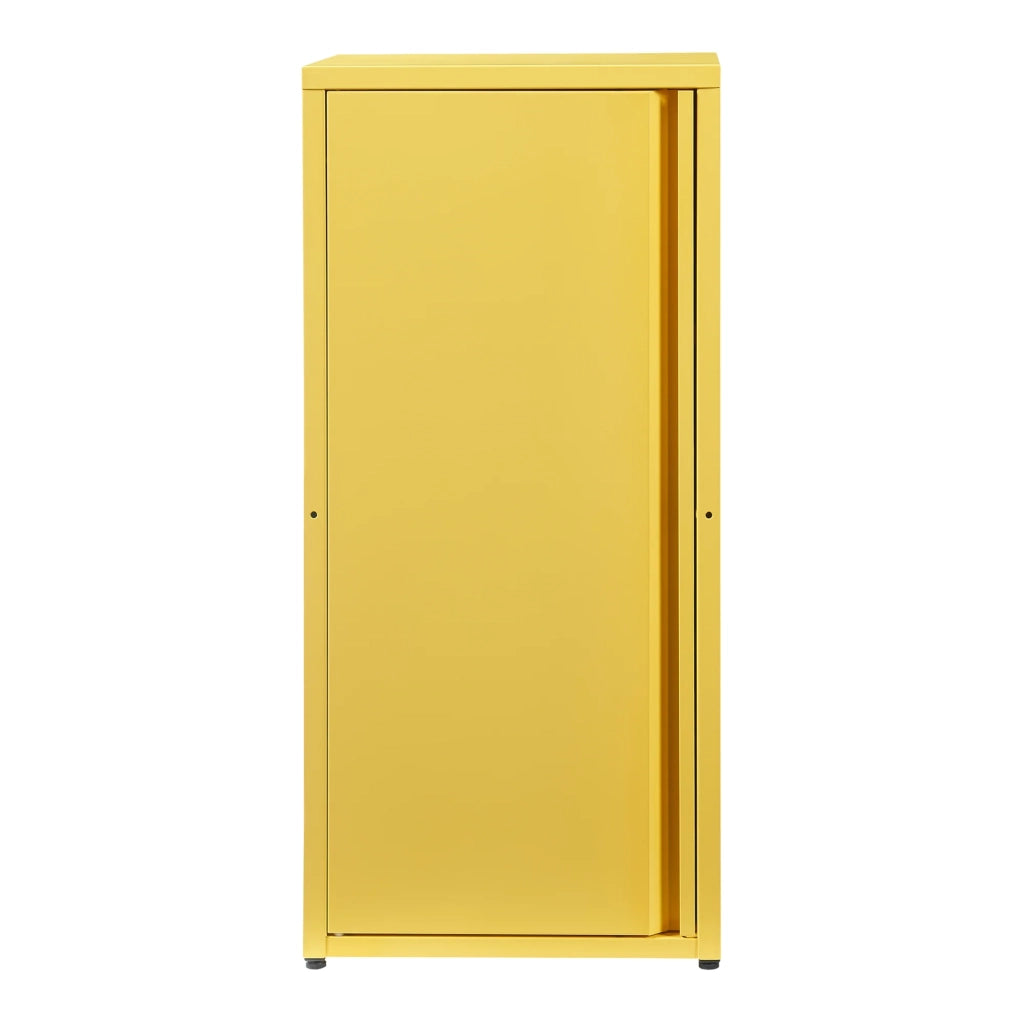 Mobiletto portaoggetti/scaffale 88 x 40 x 35 cm acciaio giallo 03_0008905