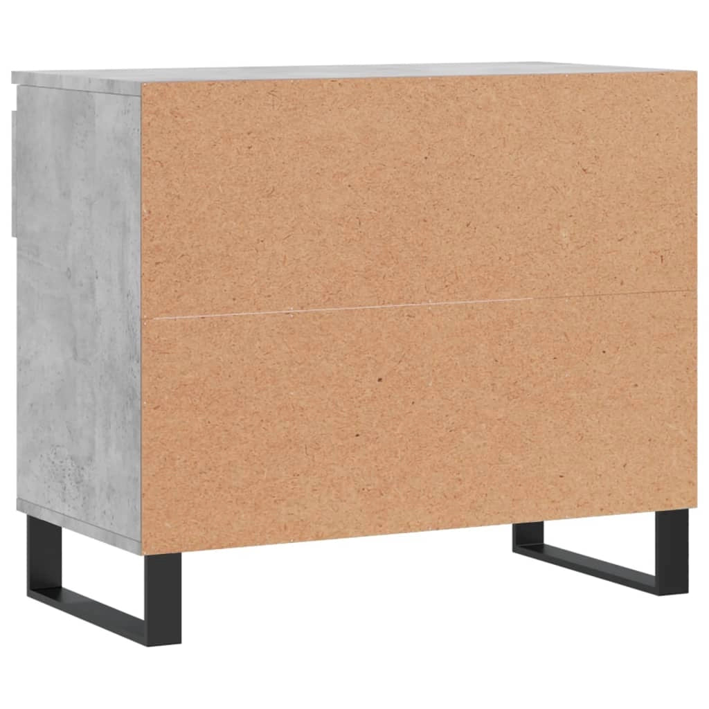 Scarpiera mobile contenitore per scarpe mobile per ingresso/corridoio/soggiorno 70 x 36 x 60 cm legno ingegnerizzato grigio 02_0021845