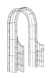 Arco da Giardino Sina con Porta bronzo