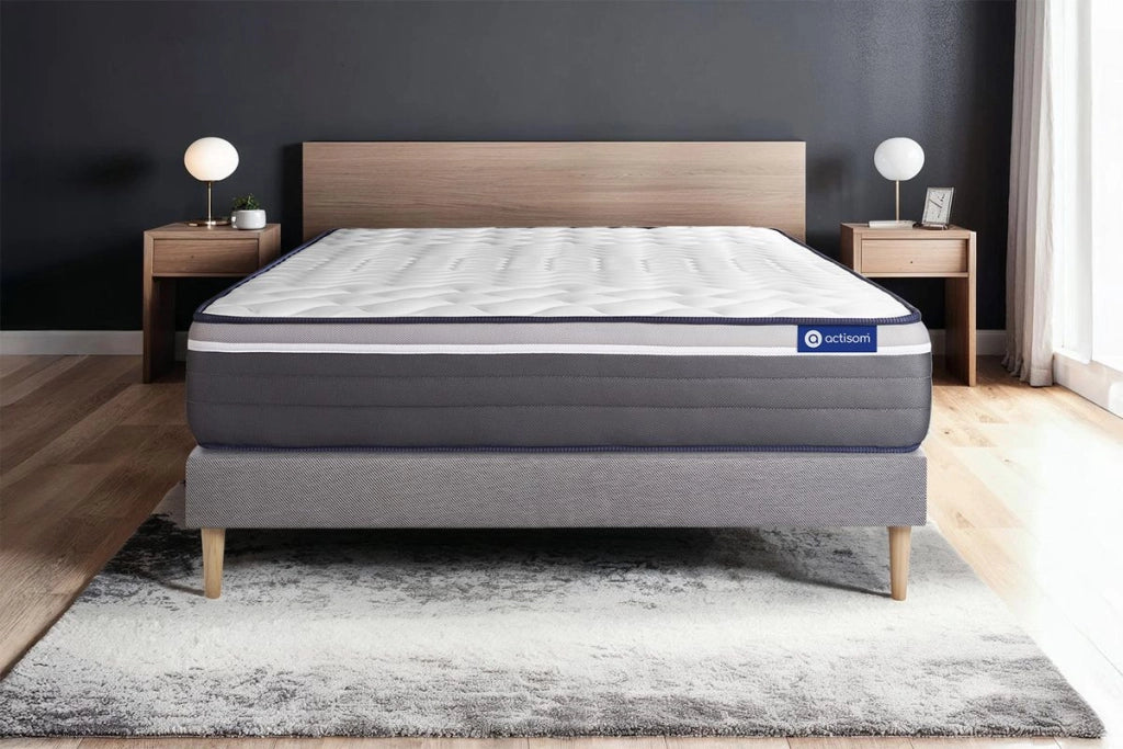 Kit rete e materasso Actiflex plus 135x200cm - Spessore : 26cm - Molle insacchettate e memory foam- molto rigido