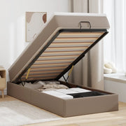 Struttura Letto Pouf con Materasso 80x200 cm Similpelle 3311010
