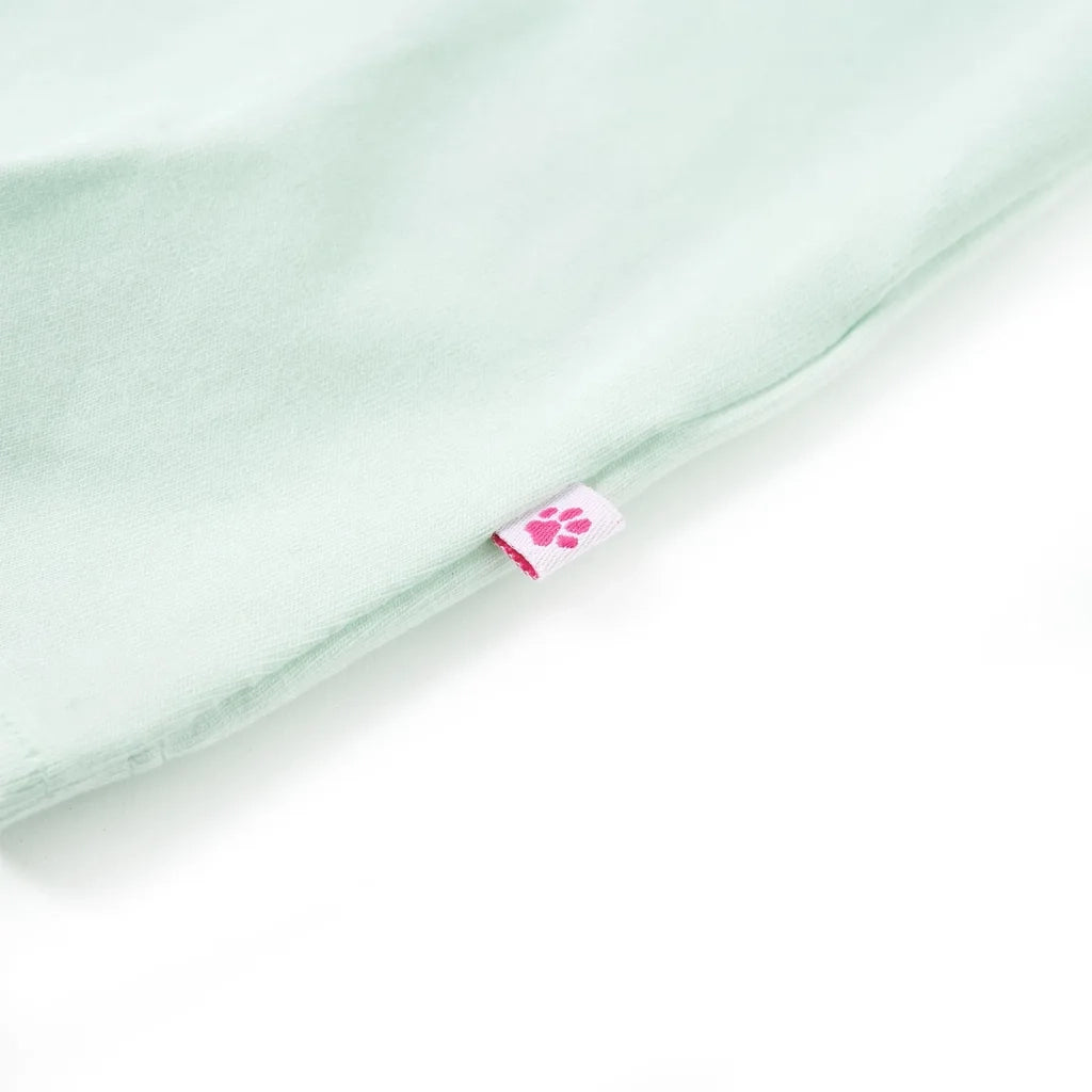 Maglietta da Bambina Menta Chiaro 104 10705