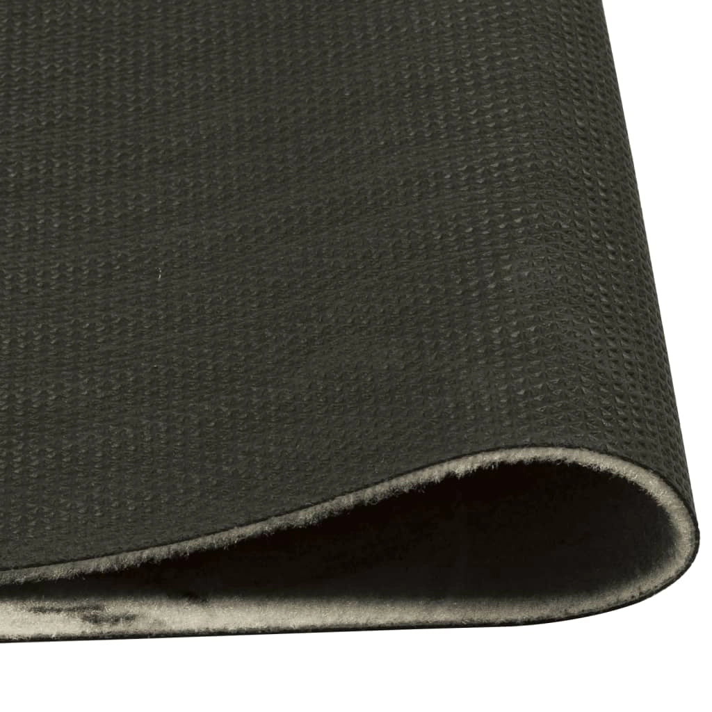 Tappetino da cucina lavabile design elegante assorbente 300 x 60 cm velluto marrone 02_0056419