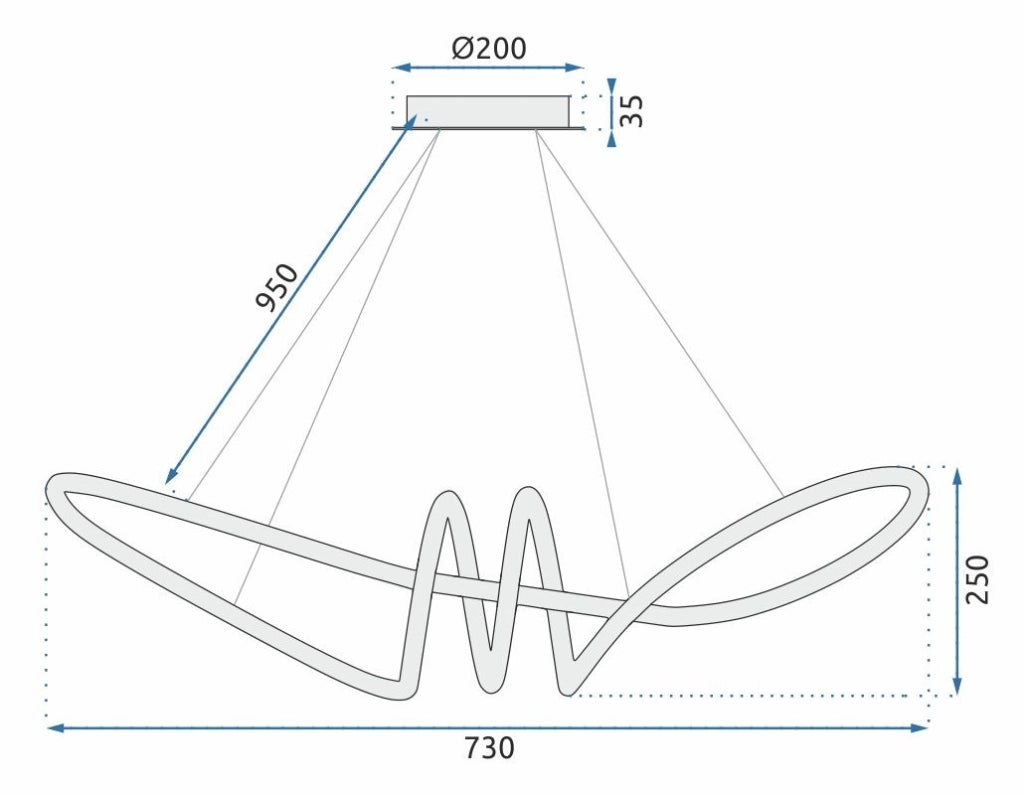 Lampada Led App824-cp Gold