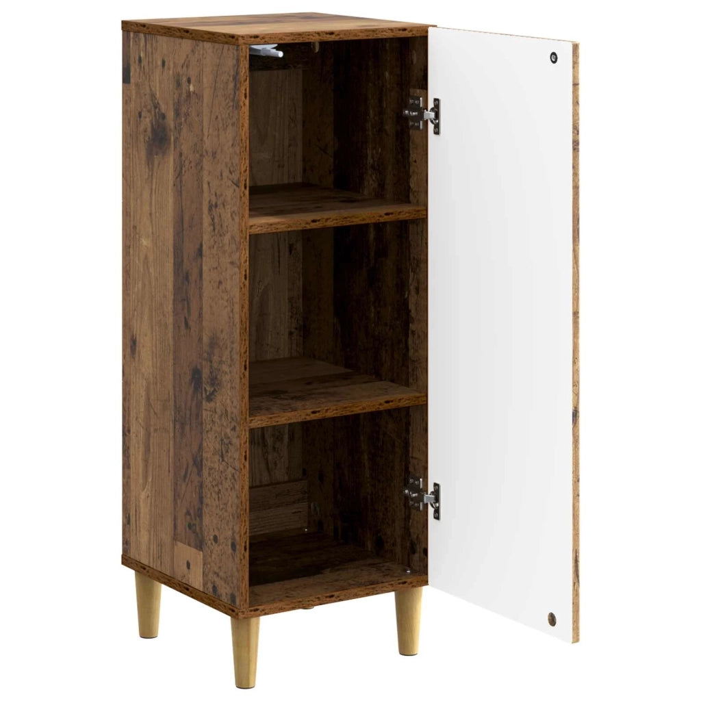 Credenza Legno antico 33 x 34,5 x 90 cm Legno ingegnerizzato