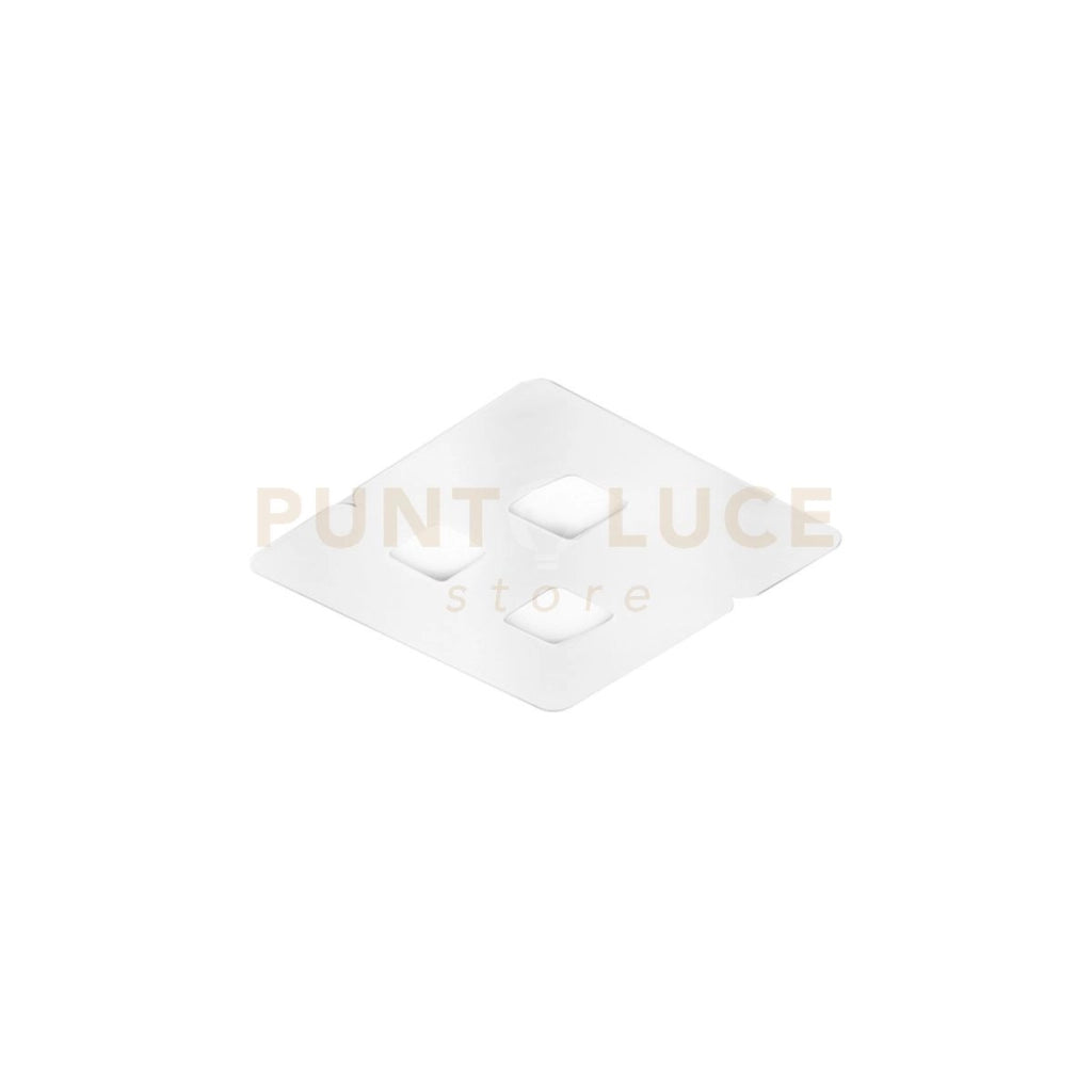 GISELLE P/P - PLAFONIERA COLORE BIANCO  3 LUCI ATTACCO GX53 35CM