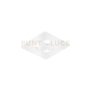 GISELLE P/P - PLAFONIERA COLORE BIANCO  3 LUCI ATTACCO GX53 35CM