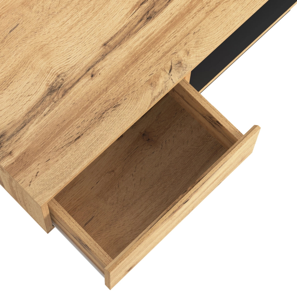 TAVOLO DA CAFFÈ 100x47x60 cm Effetto Quercia Naturale con cassetto