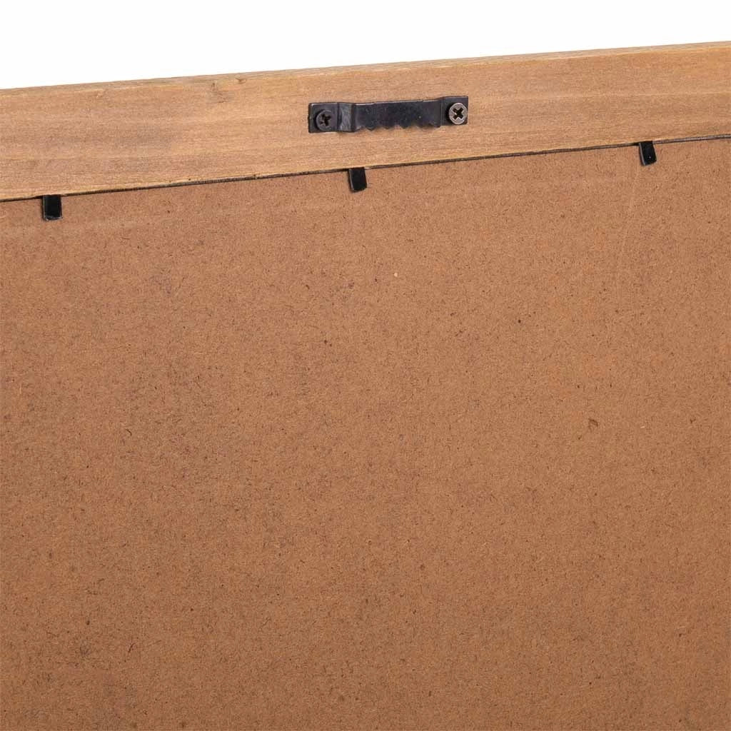 Cornice in legno e tessuto stampato