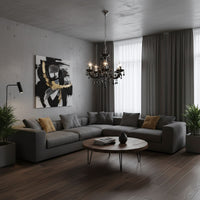 Lampada Da Soffitto Ebt002-5cp Black