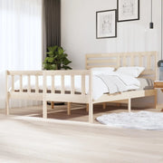 Giroletto-Struttura Letto in Legno Massello 160x200 cm 239824