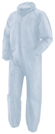 TUTA MONOUSO IN POLIPROPILENE Col. Bianco Mis. XL