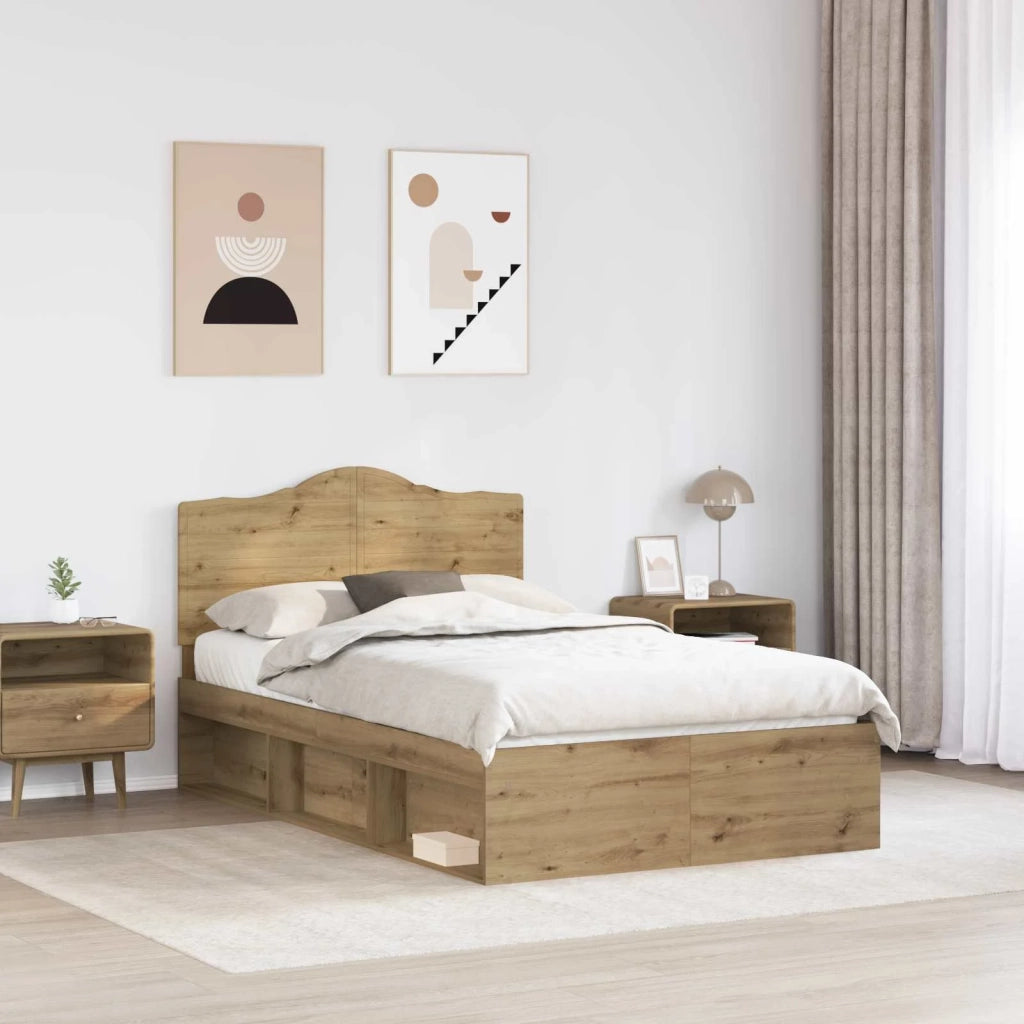 Struttura del letto Rovere Artigianale 120 x 200 cm