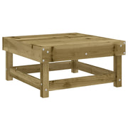 Poggiapiedi da Giardino in Legno Impregnato di Pino CFW5194694