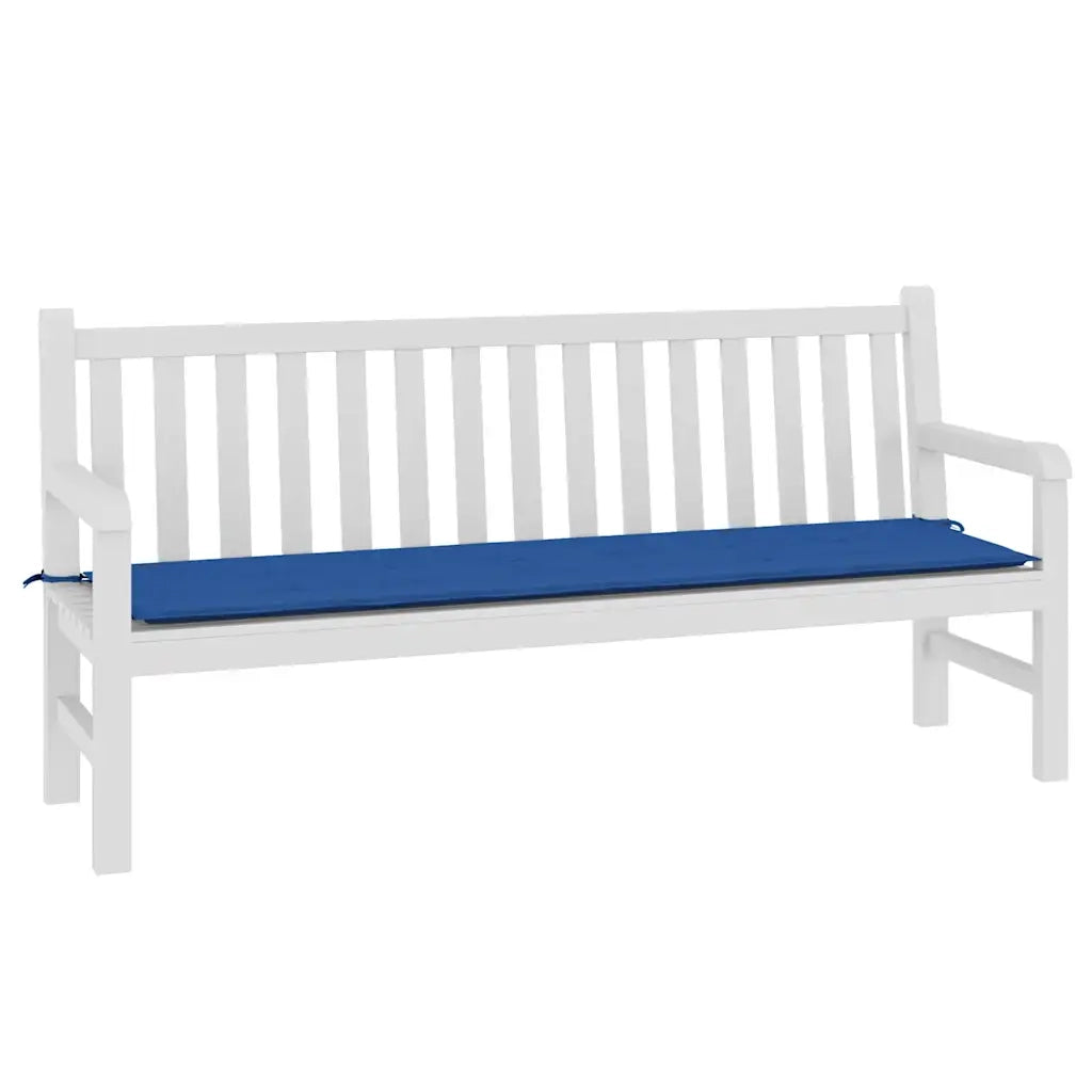 Cuscino per Panca-Cuscini per panchina Blu Reale 180x50x3 cm in Tessuto Oxford