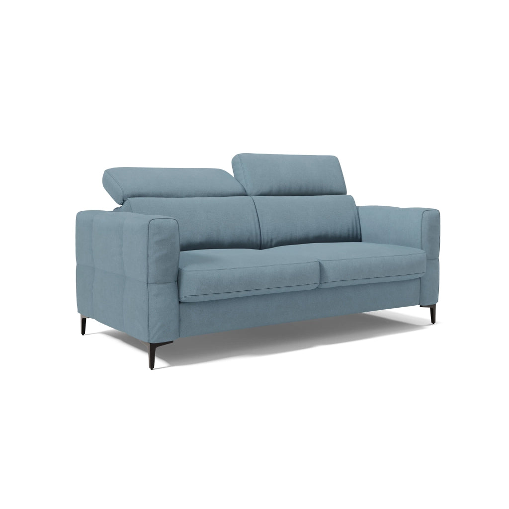 Gardenia Divano letto materasso alto 18 cm con poggiatesta reclinabili e rivestimento impermeabile T02 198 cm (mat. 140x197) carta da zucchero