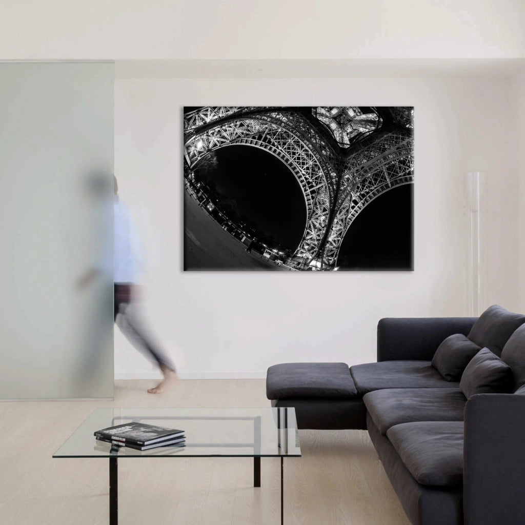 LA TORRE EIFFEL PARIGI - Quadro Canvas su telaio in legno Misura: 100x70 cm