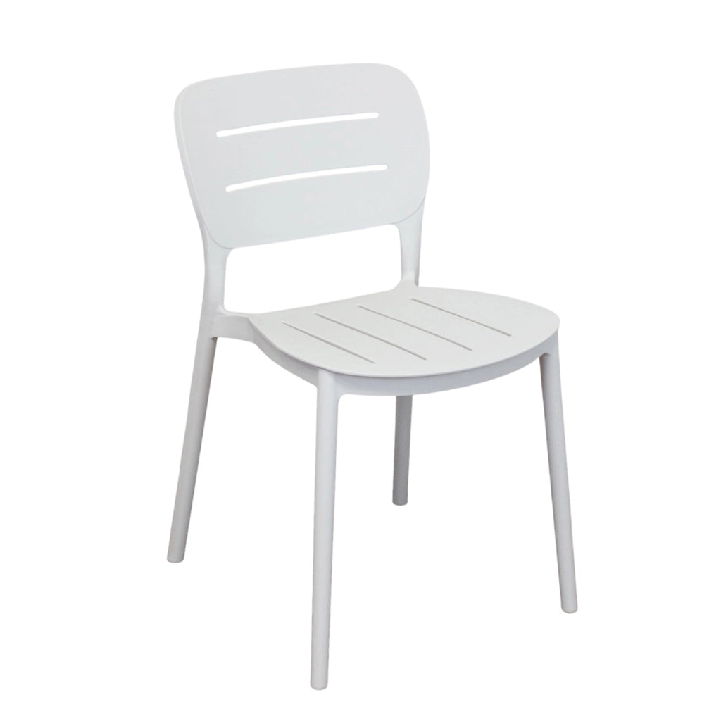 Sedia impilabile in resina da esterno - URANIA