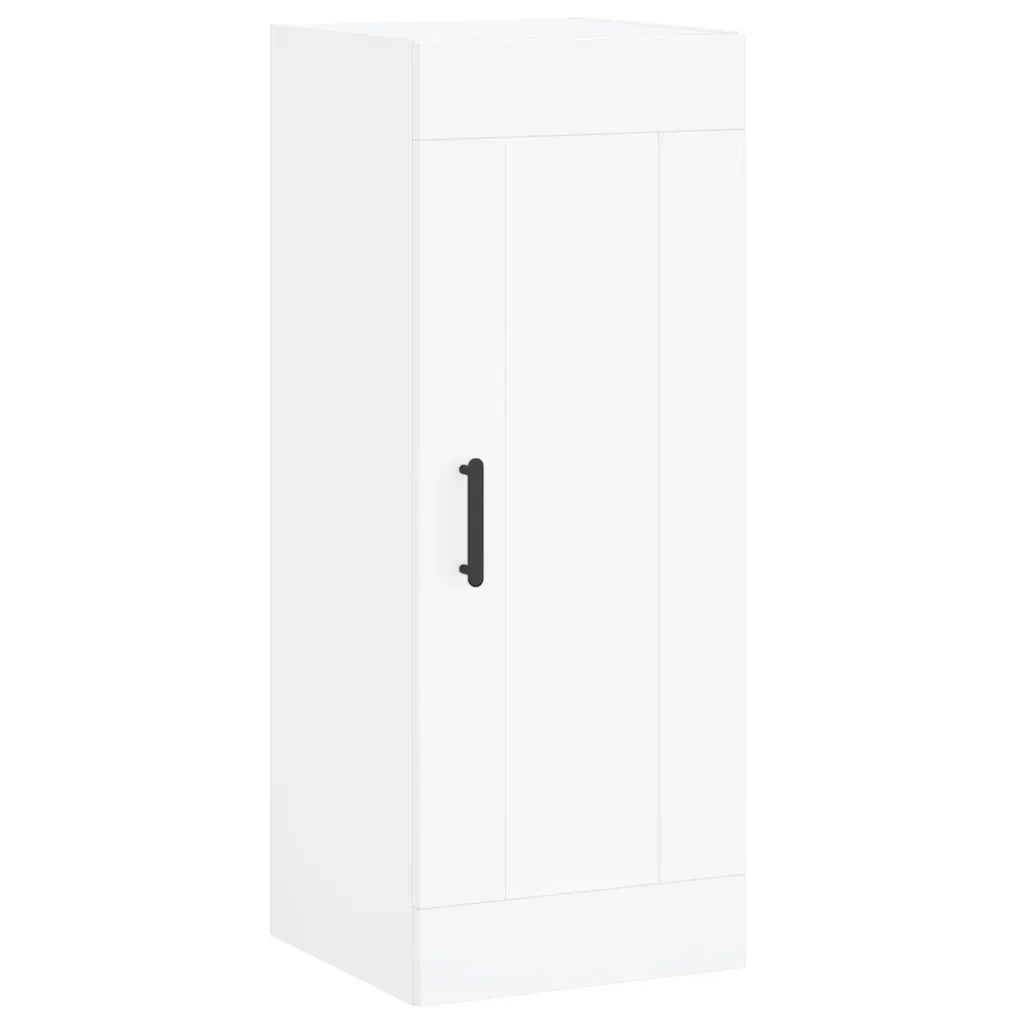 Credenza Bianca 34,5x34x180 cm in Legno Multistrato 3200137