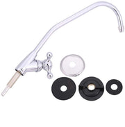 Filtro Acqua per Lavandino con Rotazione 360° - Rubinetto da Cucina in Acciaio Inossidabile - Adatto per Filtro Sottacqua - Progettato per Durata e Stile Elegante