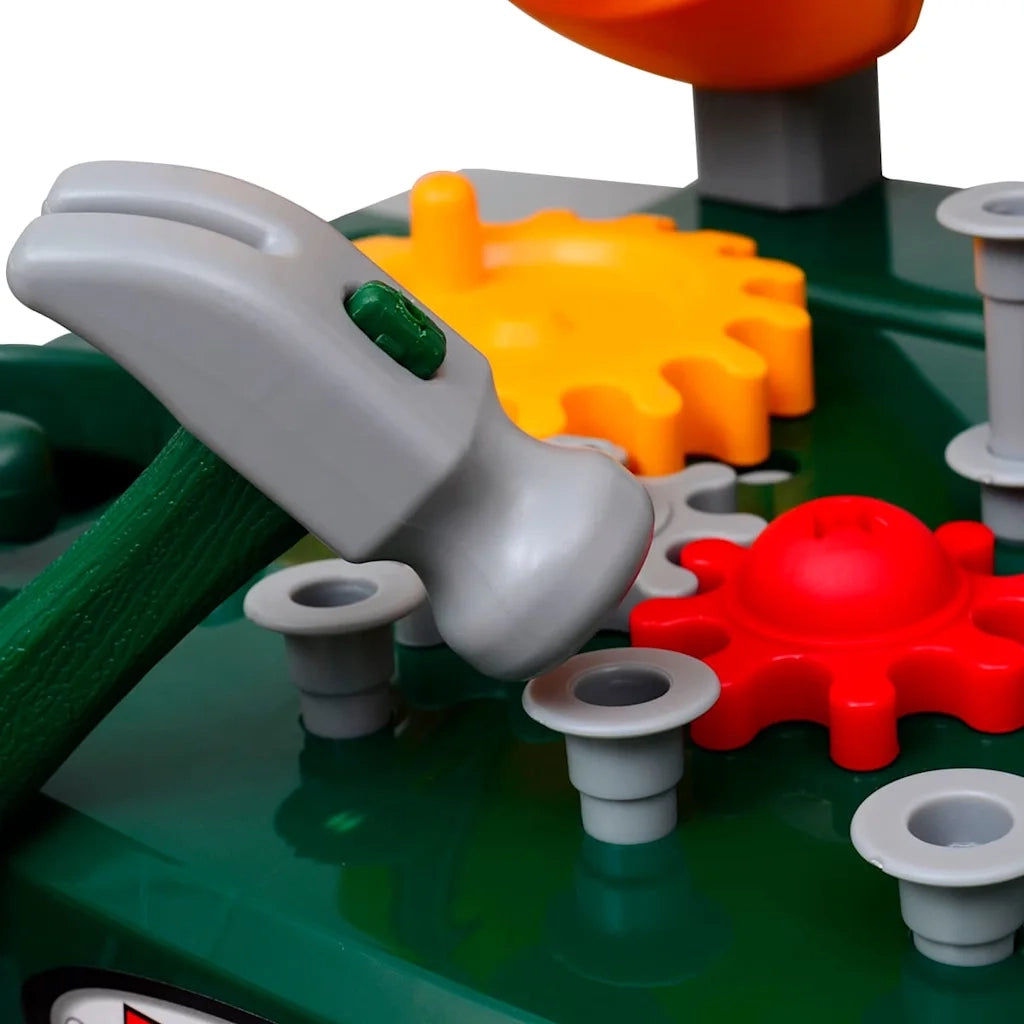 Gioco per Bambini Banco da Lavoro con Attrezzi Verde e Grigio 80112