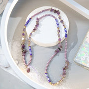 Cordone telefonico lungo con cristalli di Swarovski per donne