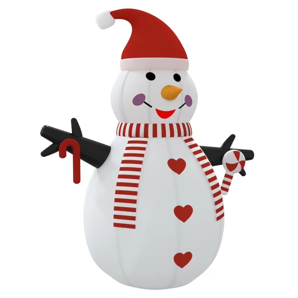 Pupazzo di Neve Gonfiabile con LED 250 cm CFW8081422