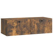 Mobile Porta TV da Muro Rovere Fumo 98 x 41 x 30 cm