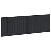 Testiera da Muro EDE Nero Legno ingegnerizzato 896066