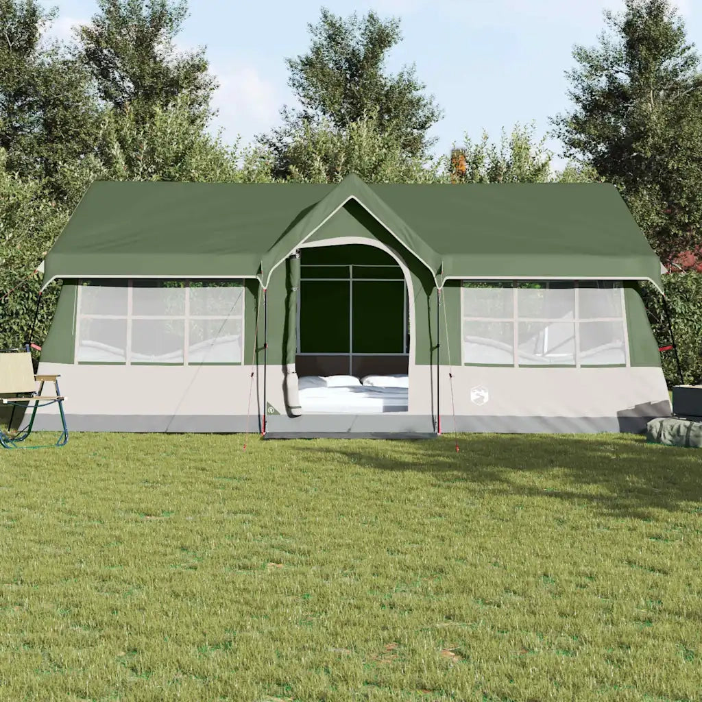 Tenda Familiare con tetto Verde e beige 622 x 295 x 238 cm 4100700