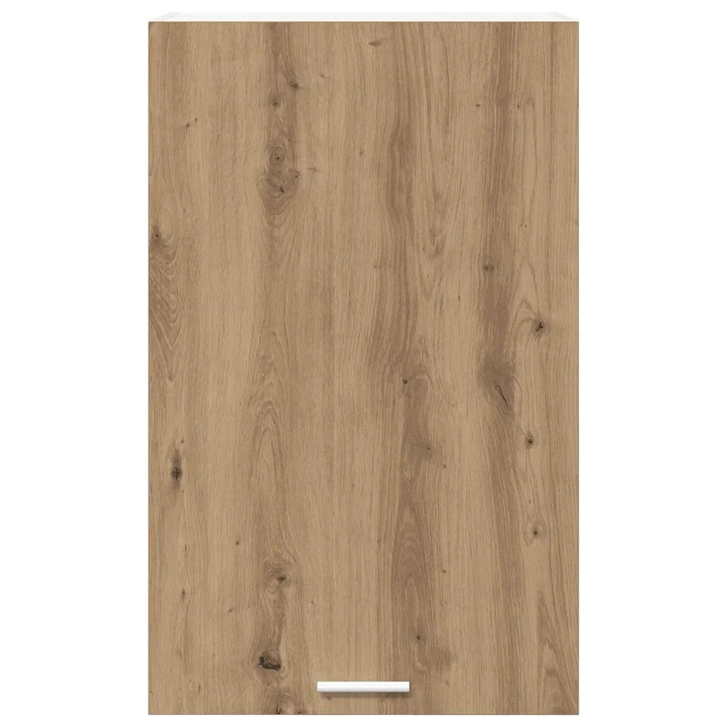 Armadio pensile Rovere Artigiano e Bianco 50 x 31 x 80 cm