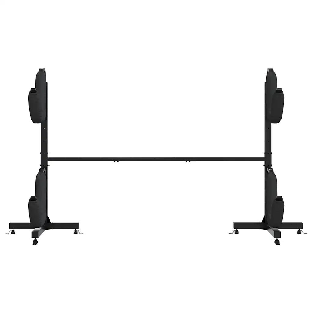 Rastrelliera Porta Kayak per 2 Kayak 250x57x127,5 cm in Acciaio 156342