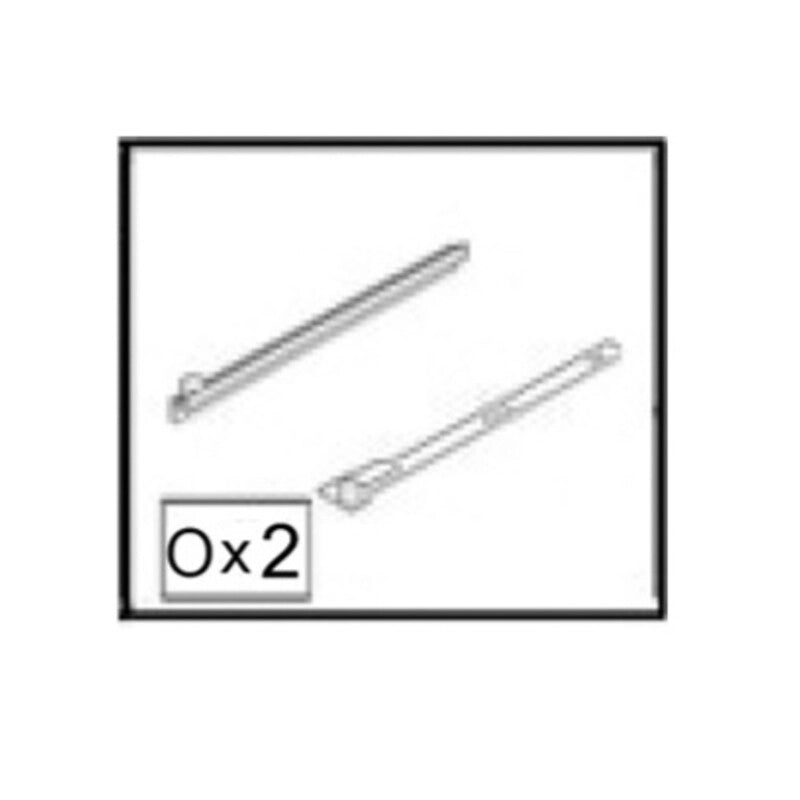 R GUIDA CASSETTO X KIT SCRIVANIA YOUNG 1A+1C- 1,0 coppie