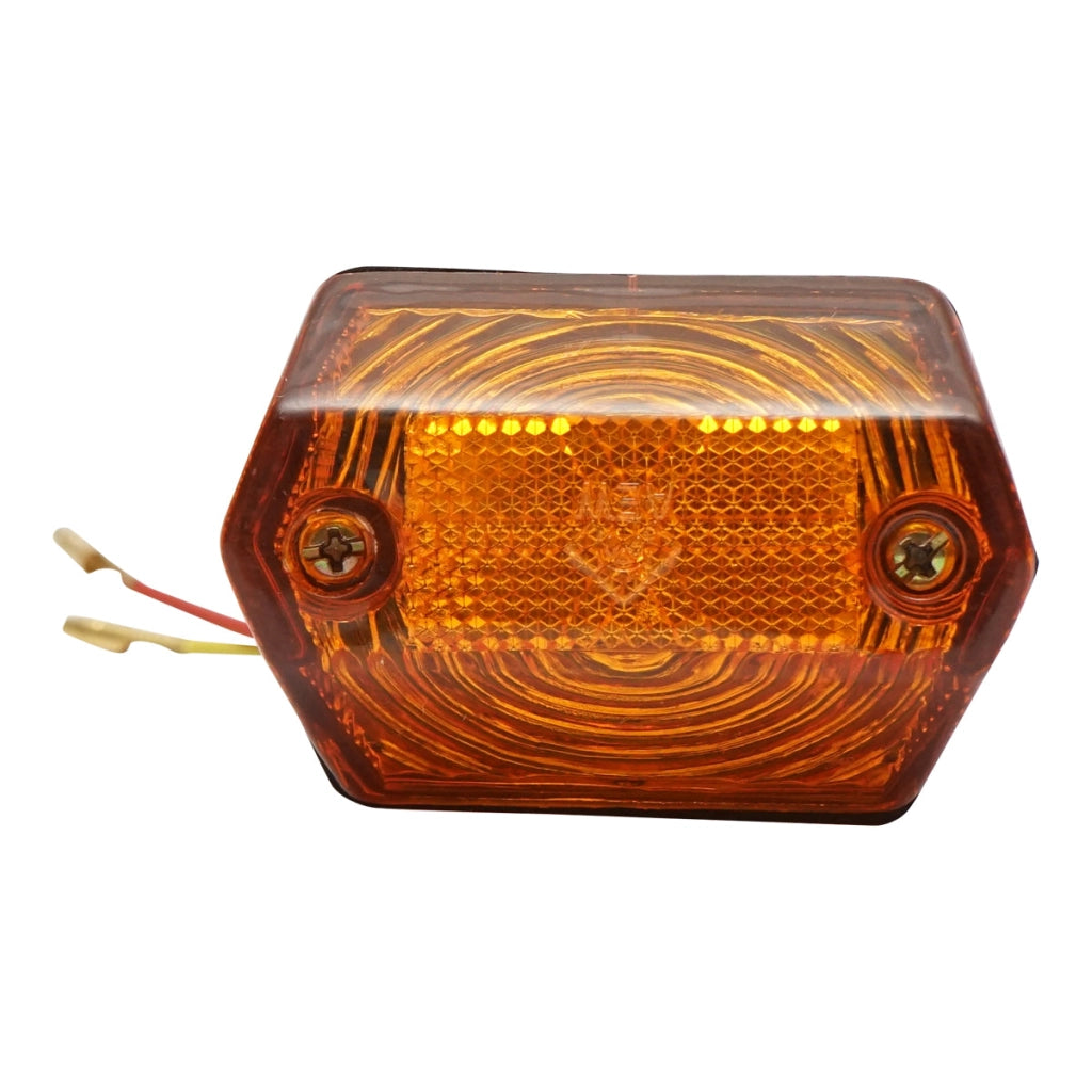 Luce di posizione/segnale anteriore gialla per Fiat codice OEM 5119323 Breckner Germany