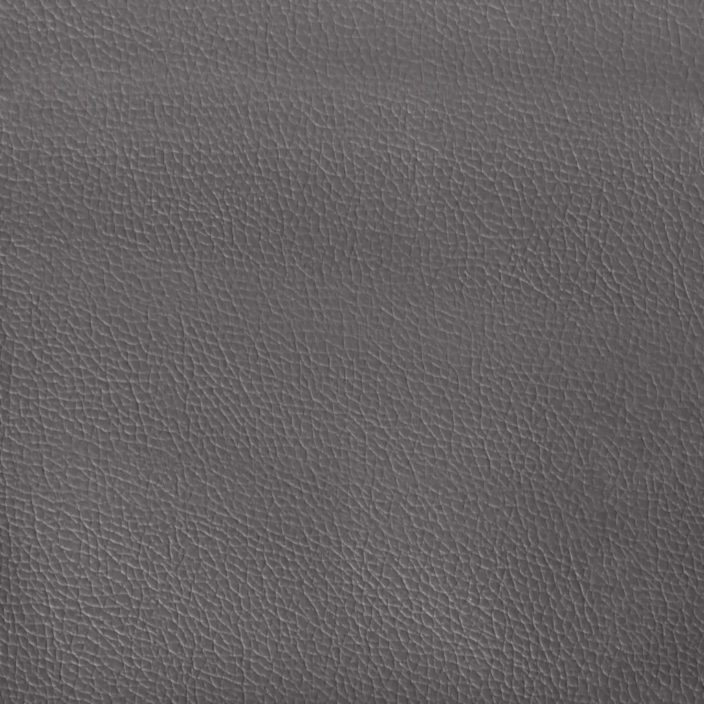 Giroletto-Struttura Letto Grigio 140x200 cm in Similpelle 538932