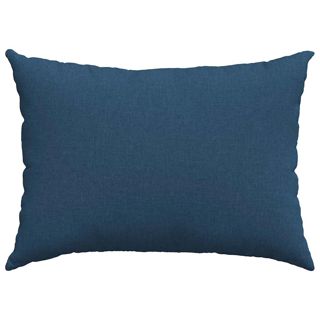 Cuscini da Divano 2 pcs Blu 70 x 50 cm Tessuto