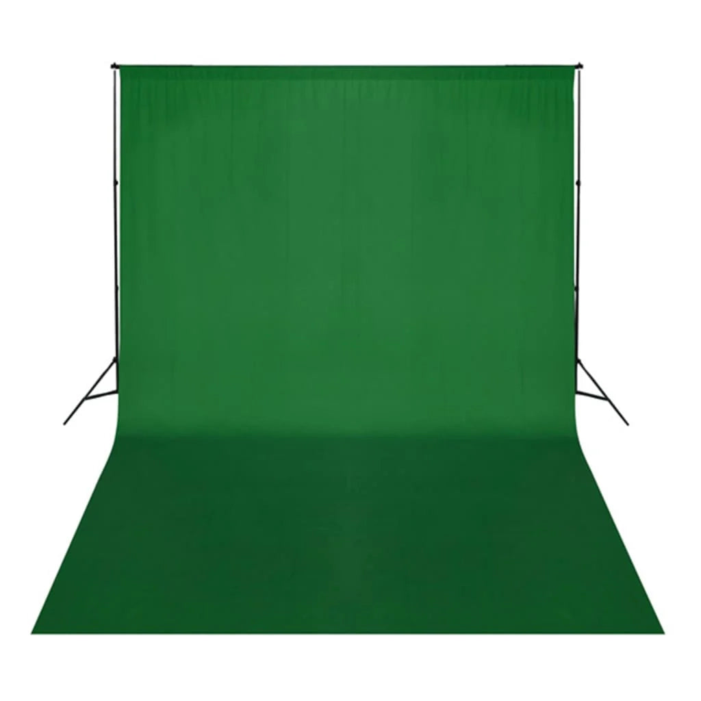 Kit per studio fotografico con illuminazione e fondale nero 02_0042411