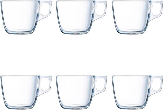 Set di tazze da tè in vetro - set di tazze da tè in vetro di alta qualità - set di tazze da tè in vetro di lusso