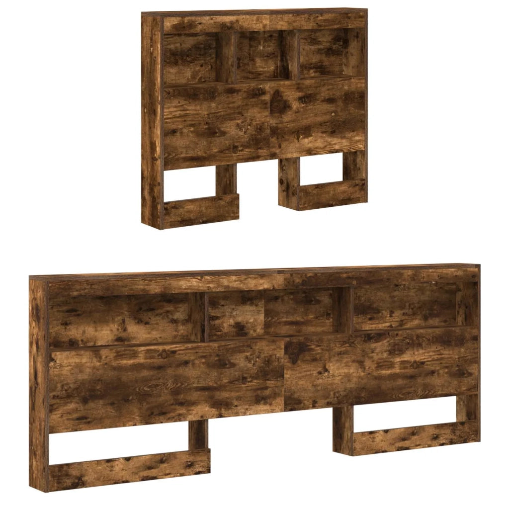 Testata contenitore Rovere fumé 90 cm Legno multistrato 3335457