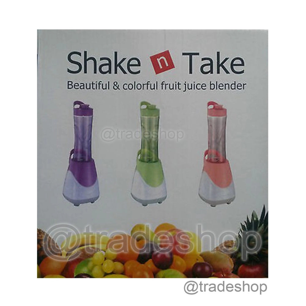 Trade Shop - Frullatore Frutta Frulla Shake N Take Frappe Milkshake Gelato Fitness Palestra -